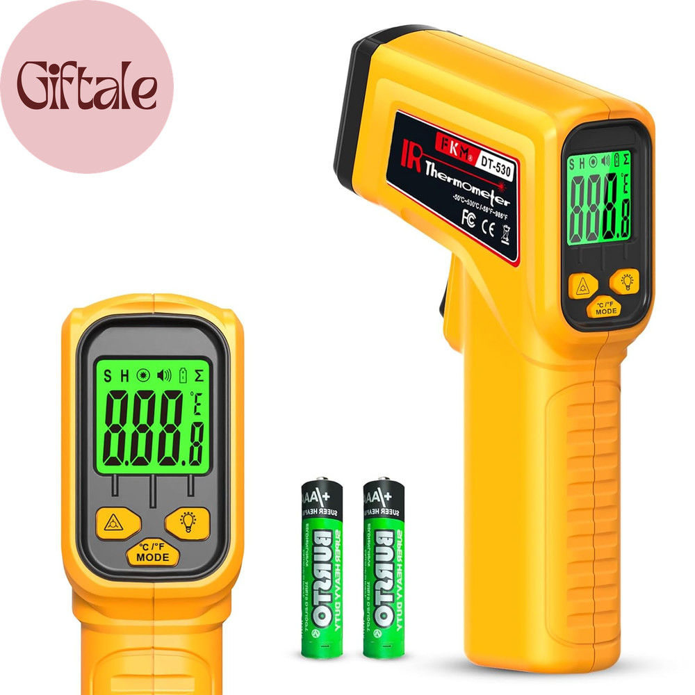 Infrared Thermometer Gun Non-Contact Laser Temperature Gun,-58°F~986°F(-50°C~530