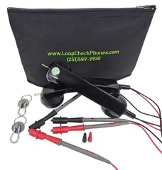 Loop Check Phones Electrician Continuity Test Phone Set TE002-N (w/wo Magnets)