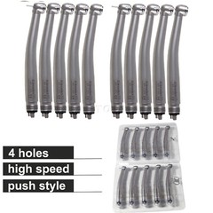 Dental High Speed Handpiece Push Button Air Turbine 4 Hole Midwest 10pcs/1 Pack