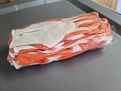 Firm Grip Nitrile Coated Work Gloves Large -5-Pairs SZ Large 5558