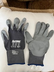 Fastenal 262LF Nylon/Spandex Micro Foam Nitrile Breathable Palm Dip Glove- 6 prs