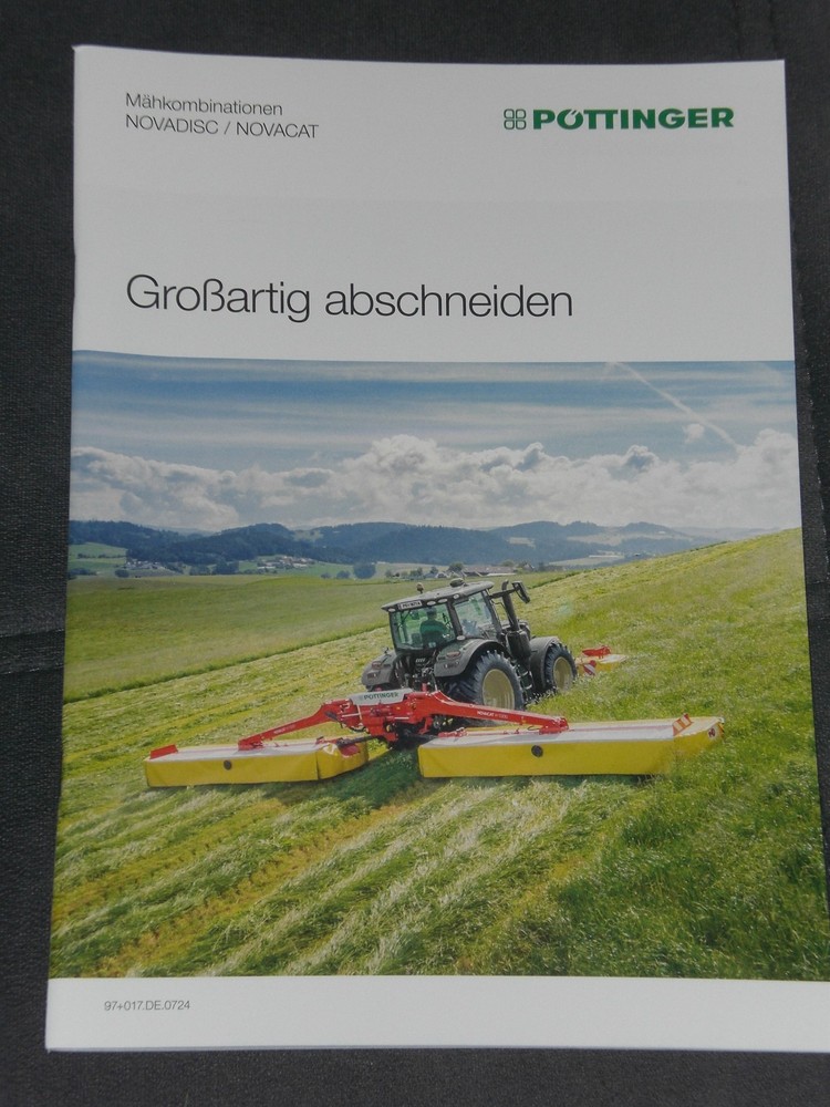 PÖTTINGER NOVADISC/NOVACAT mower combinations brochure from 04/2025 (25392)