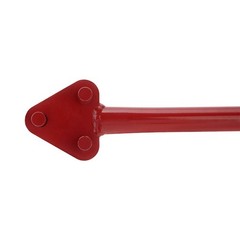 Manual Rebar Bender for 5/8 inch Rebar Flat Steel Rod Bending Tool Hand Operated