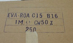 5 Pieces Matsushita Slide Potentiometer 1 Meg Ohm Linear Taper EVA Series NOS