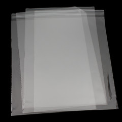9×12 Clear Resealable T-Shirt/Apparel Self Seal Cello Lip Tape Poly Plastic bags
