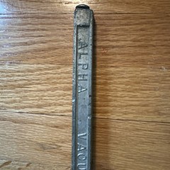 Alpha Vaculoy Solder. 63/37-Sn63BS Bar 2.34 Lbs