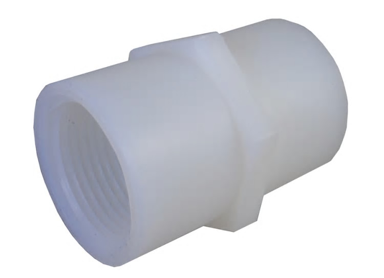Nylon Female Pipe Coupling 1/8″ x 1/8″ FNPT – CC22
