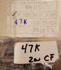 10 PCS 2Watt Carbon Film Resistors 2W Resistor 5% YOU CHOOSE VALUE