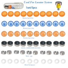 10Pcs Dental Abutment Retention Caps Inserts Used For Locat0r System