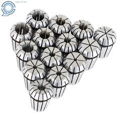 NEW 14Pcs ER20 Spring Collet Set 1/16″-1/2″ CNC Super Precision 3/8 1/4 1/8