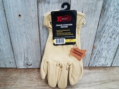 Kinco 98 Work Gloves Cowhide Leather Unlined Driver Farm Construct-S,M,L,XL,XXL