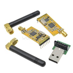 APC220 Wireless RF serial Data Modules With Antennas USB Converter For Arduino