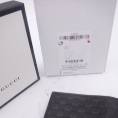 OEM Gucci 544474 Dark Brown Microguccissima Leather Card Case Wallet Snap Close