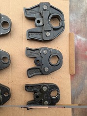 Set of 5 RIGDIG Standard ProPress JAWS 1/2” 3/4” 1” 1-1/4” 2″