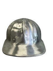Vintage Fibre Metal Superlite Hard Hat Aluminum Safety Helmet USA