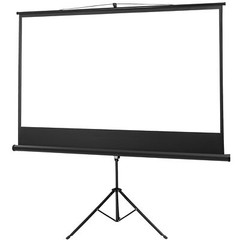 Projector Screen with Stand 84inch 16:9 4K HD Movie Screen Bar Feet Backyard