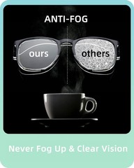 Oversized Anti-Fog Safety Goggles – Perfect Vision for Healthcare Pros
