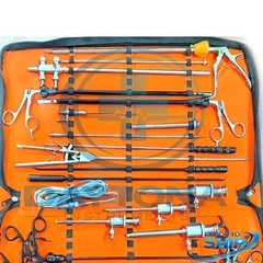 German Grade 28 Pcs Laparoscopic Surgery Set Laparoscopy Endoscopy Instruments