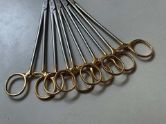 Aesculap BM066R ( LOT OF 5 ) 180mm Needle Holder FINE GRIP 7″ FOR SURGICAL USE