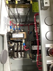 GE CR408B698RA2BALJA MAGNETIC STARTER COMBO 300 Line Type 3R Enclosure 30A 250V