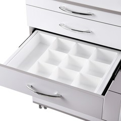 TJ Dental Unit Chair Computer Control /Mobile Medical Cabinet Cart with Drawer