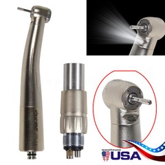 NSK Style Dental Fiber Optic High Speed Turbine Handpiece / 6 Hole Coupler ty