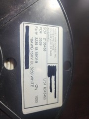 10′ Feet 18 AWG High Voltage Silicone Rubber UL 3239 15KVDC 150C