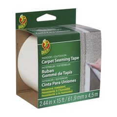 Duck 286519 Polyester Indoor and Outdoor Carpet Tape 2.44 W x 15 L ft.