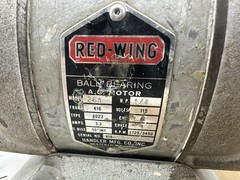 Handler Red Wing 26A Ball Bearing AC Motor Dental Jewelry Polishing Grinder READ