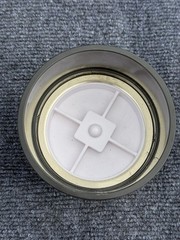 Zurn CO2450-PV4 Adjustable Floor Cleanout, Nickel Top, 4″ PVC, Brass