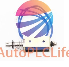 1PCS JF-0530B DC12V 300mA 5N/10mm Pull-Push-Type DC Solenoid Electromagnet M