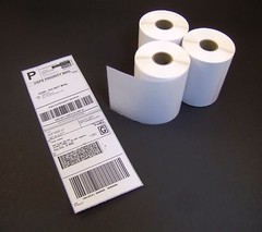 40 Rolls 4×6 Direct Thermal Shipping Labels – 250/roll – Zebra 2844 ZP450 Eltron