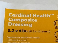 J9: 2 Boxes (10/Box) Cardinal Health COMP34 Dressing 3.2×4 in. -Exp. 02-2024