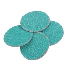 50 Pack 2 Inch (40 Grit) Green Zirconia Quick Change Sanding Discs Type R