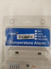 Supco TA2 120 VAC Fahrenheit Model Temperature Alarm