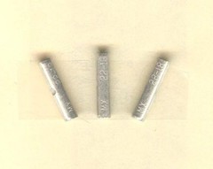100 Non Insulated BUTT Terminal Connector Uninsulated #22-18 Wire Gauge MOLEX