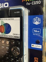 Casio Prizm FX-CG50 Color Graphing Calculator w/3D Graph -black/ New