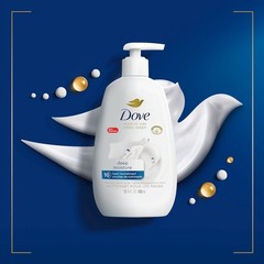 Dove Advanced Care Hand Wash Deep Moisture 4 Count for Soft, Smooth Skin, More M