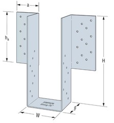 Simpson MGU5.50-SDS H=14 GIRDER FACE MOUNT HANGER – SDS