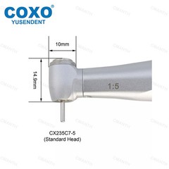 US COXO Dental 1:5 Increase Speed Handpiece Fiber Optic Low Speed Turbine Rotor
