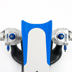 Dental Fully Adjustable Articulator Complete Kit with Facebow & Transfer Stand