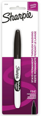 Sharpie Rub-A-Dub Permanent Laundry Marker Fine Black – Pack of 1