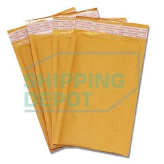 1-2000 #00 5×10 Kraft Bubble Pad Mailers Self Seal Envelopes 5″x10″ Secure Seal
