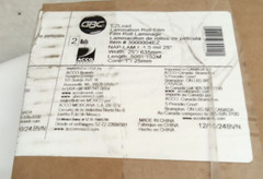 GBC 3000004EZ Load Thermal Laminating Film Rolls 1.5 Mil 25″ X 500′ 2 Pack