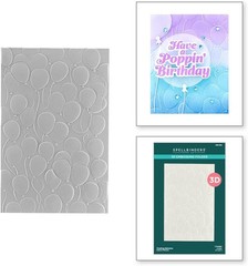 E3D-062 Floating Balloons 3D Embossing Folder from The It’s My Party Too