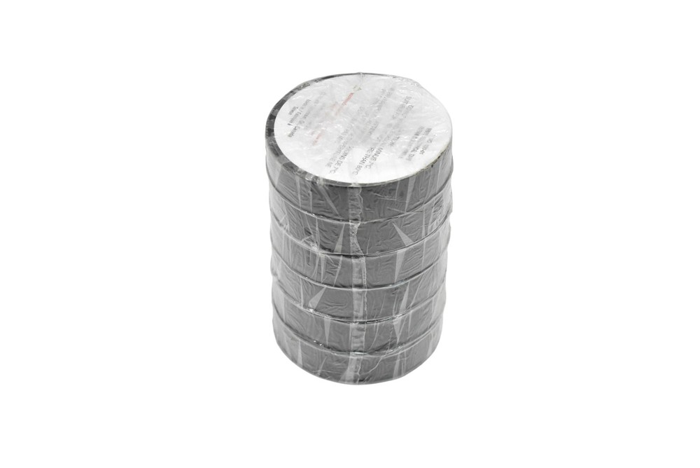Cantech Electrical Tape 6 Pack 18mm x 20m x 7mil 6 Pack Black #330-01
