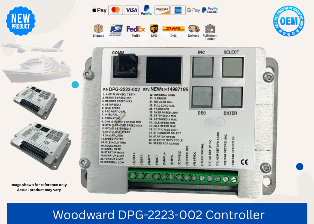 Brand New Woodward DPG-2223-002 Controller (OEM Part)