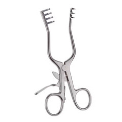 Set of 3 Weitlaner Retractors 8″ Self-Retaining Sharp 3×4 Teeth Surgical