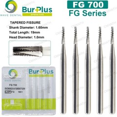 WAVE Dental Burs Surgical Carbide Burs FG Friction Grip For High Speed 1958 NiCr