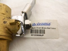 Pro-Source 1/2" Pipe Full Port Brass Full Port Ball Valve Qty 3 9912036999J